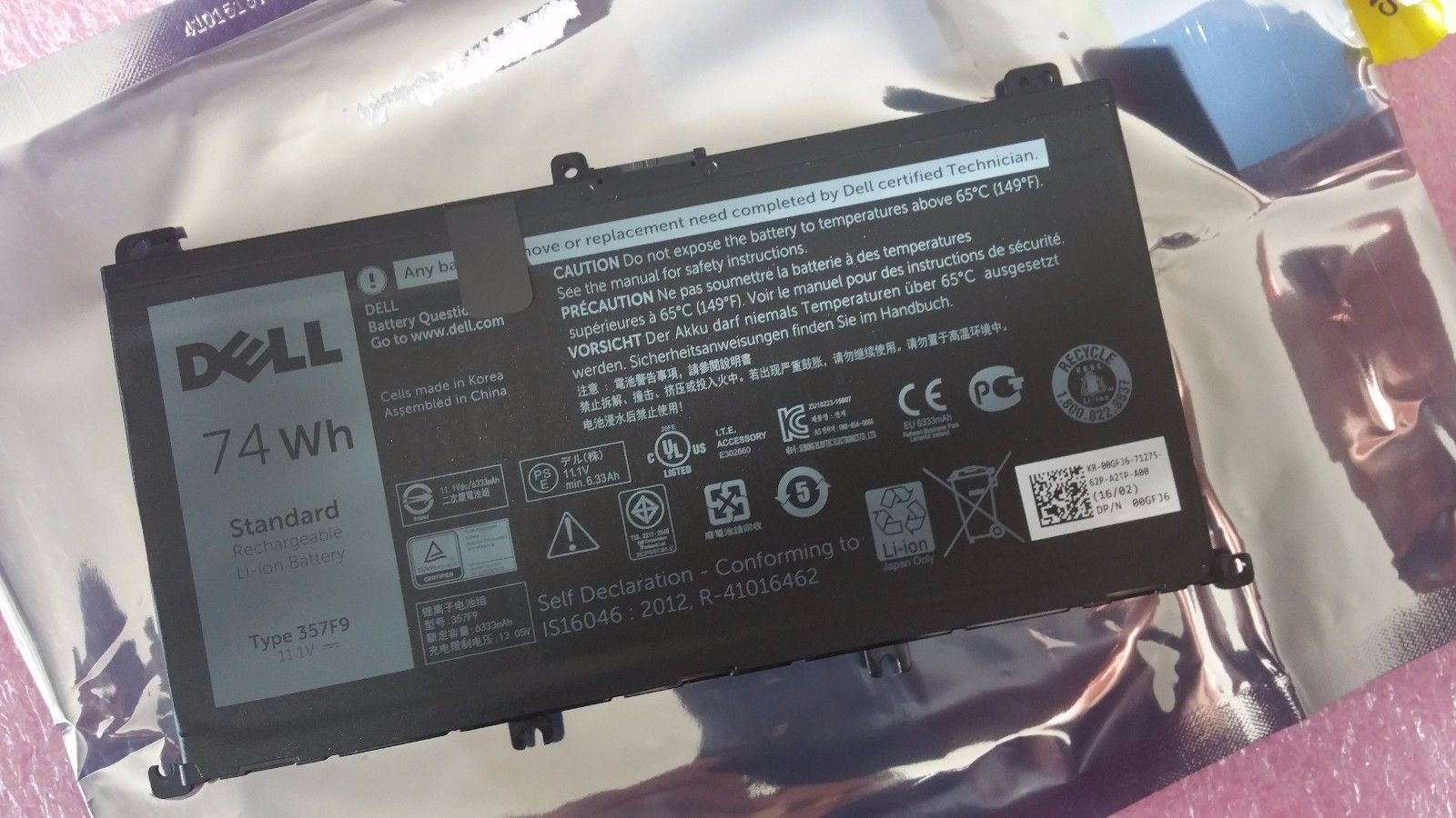 Scheda I/O Audio USB Per Dell Inspiron 15 5577 – DAAM9BPIAD0 3VFY4, Usata Ma Funzionante